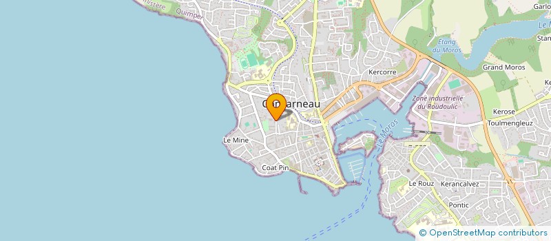 localisation de l'entreprise MONSIEUR LILIAN LE STER à CONCARNEAU