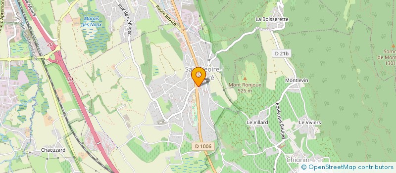 localisation de l'entreprise MONSIEUR LILIAN LECHIFFRE-LETENEUX  SAINT-JEOIRE-PRIEURE