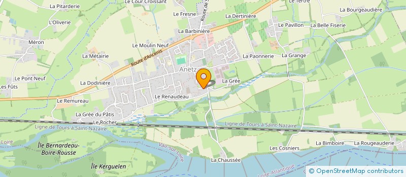 localisation de l'entreprise MONSIEUR LILIAN LEDUC  VAIR-SUR-LOIRE