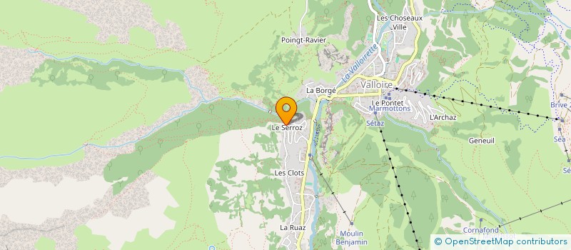 localisation de l'entreprise MONSIEUR LILIAN LEROY  VALLOIRE