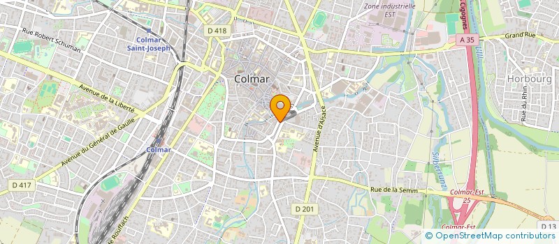 localisation de l'entreprise MONSIEUR LILIAN LITZLER  COLMAR