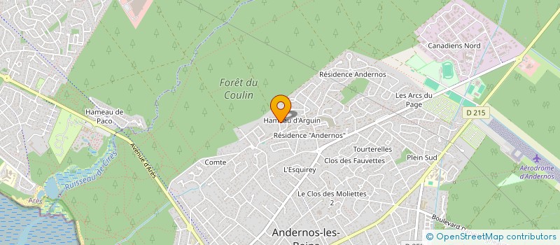 localisation de l'entreprise MONSIEUR LILIAN LLEONART  ANDERNOS-LES-BAINS