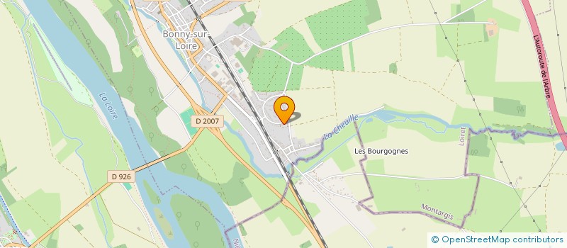 localisation de l'entreprise MONSIEUR LILIAN LOISEAU à BONNY-SUR-LOIRE