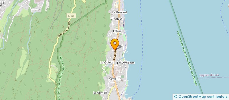 localisation de l'entreprise MONSIEUR LILIAN LOMBARDOT  SAINT-JORIOZ