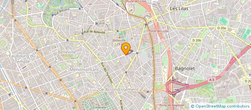 localisation de l'entreprise MONSIEUR LILIAN MARANDICI  PARIS