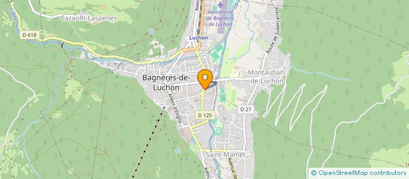 localisation de l'entreprise MONSIEUR LILIAN MARTET à BAGNERES-DE-LUCHON