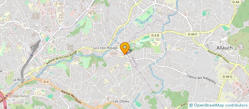localisation de l'entreprise MONSIEUR LILIAN MARTIN à MARSEILLE