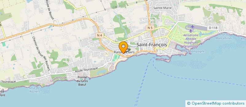 localisation de l'entreprise MONSIEUR LILIAN MATOU  SAINT-FRANCOIS