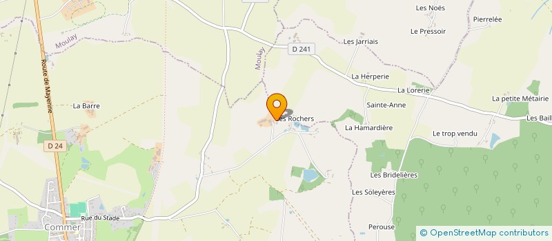 localisation de l'entreprise MONSIEUR LILIAN MERCELOT à COMMER
