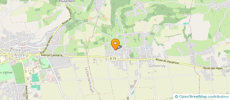 localisation de l'entreprise MONSIEUR LILIAN MONNET  GILLONNAY