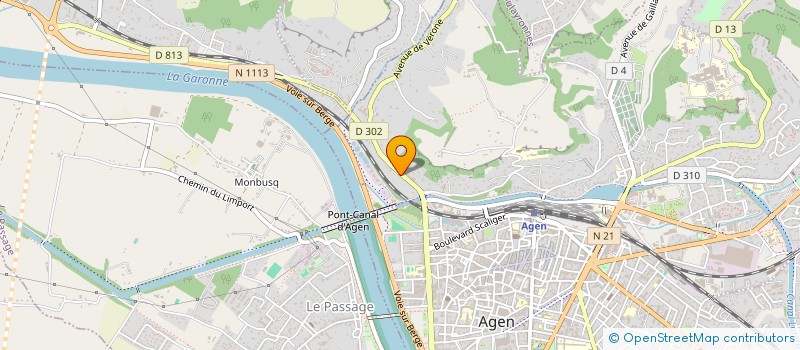 localisation de l'entreprise MONSIEUR LILIAN MORET  AGEN