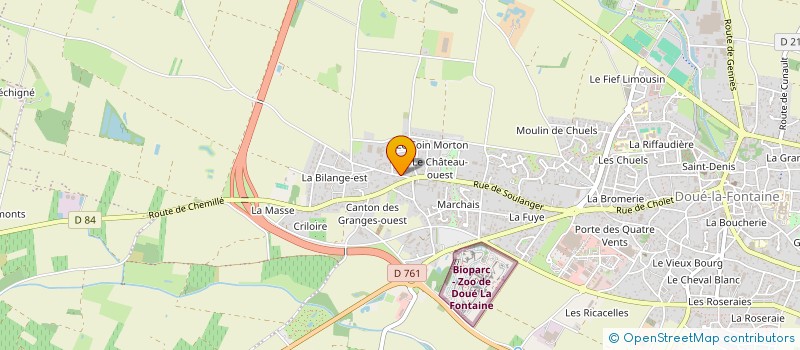 localisation de l'entreprise MONSIEUR LILIAN MORICE  DOUE-EN-ANJOU