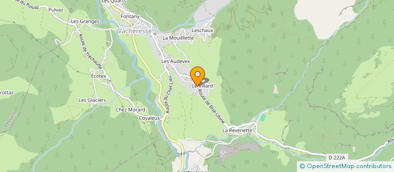 localisation de l'entreprise MONSIEUR LILIAN MOUTHON  VACHERESSE