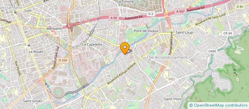localisation de l'entreprise MONSIEUR LILIAN OCTOR à MARSEILLE