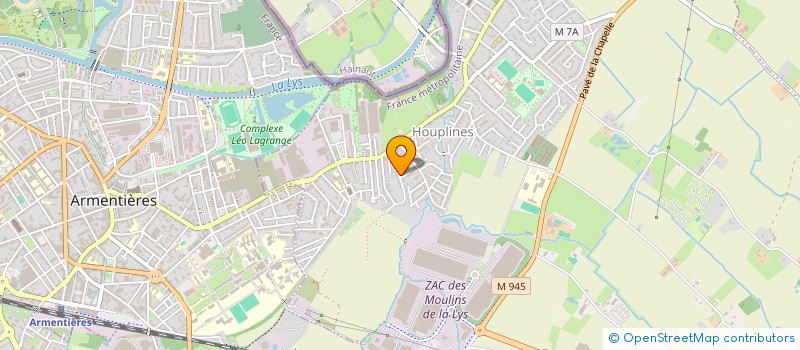 localisation de l'entreprise MONSIEUR LILIAN ORAVEC  HOUPLINES