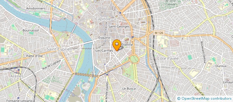 localisation de l'entreprise MONSIEUR LILIAN PAGE  TOULOUSE