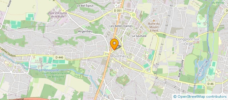 localisation de l'entreprise MONSIEUR LILIAN PERDEREAU  MONTLHERY