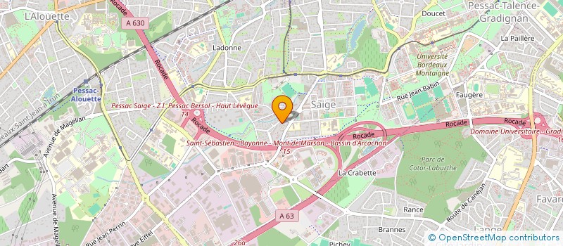 localisation de l'entreprise MONSIEUR LILIAN PHAN-FOREL  PESSAC