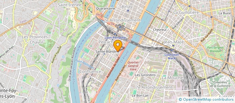 localisation de l'entreprise MONSIEUR LILIAN POMAT  LYON