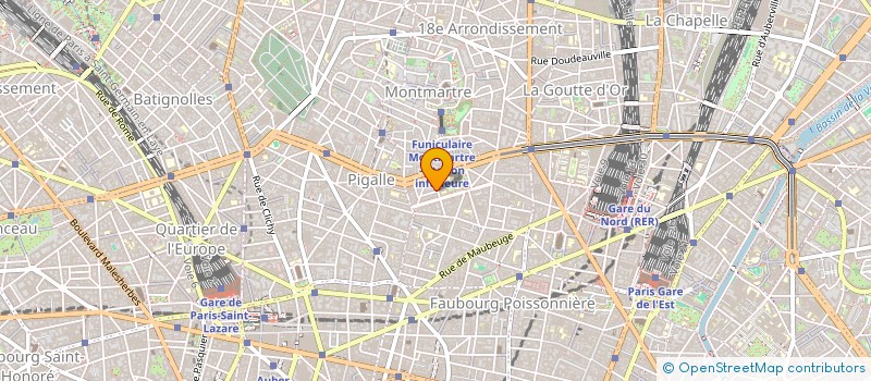 localisation de l'entreprise MONSIEUR LILIAN PONZONI  PARIS