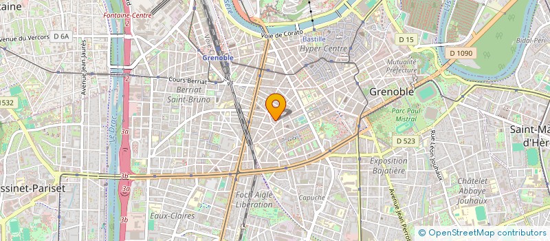 localisation de l'entreprise MONSIEUR LILIAN POUGNEAUD à GRENOBLE