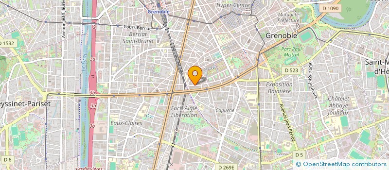 localisation de l'entreprise MONSIEUR LILIAN PRESUMEY à GRENOBLE