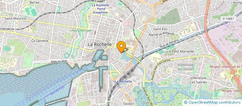 localisation de l'entreprise MONSIEUR LILIAN RICHARD  LA ROCHELLE