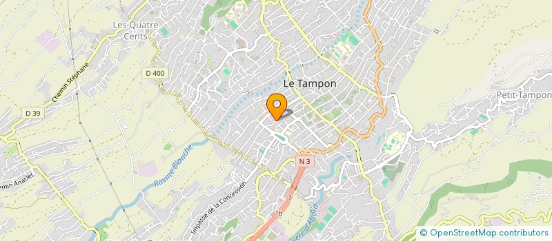 localisation de l'entreprise MONSIEUR LILIAN RIVIERE à LE TAMPON