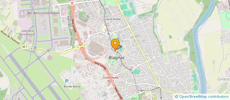 localisation de l'entreprise MONSIEUR LILIAN RODRIGUEZ  BLAGNAC