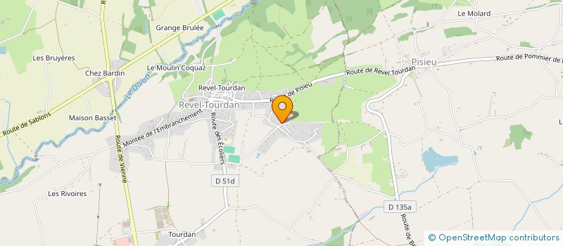 localisation de l'entreprise MONSIEUR LILIAN RONZON  REVEL-TOURDAN