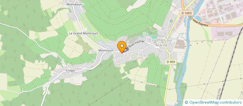 localisation de l'entreprise MONSIEUR LILIAN ROTTHIER  ESSOMES-SUR-MARNE