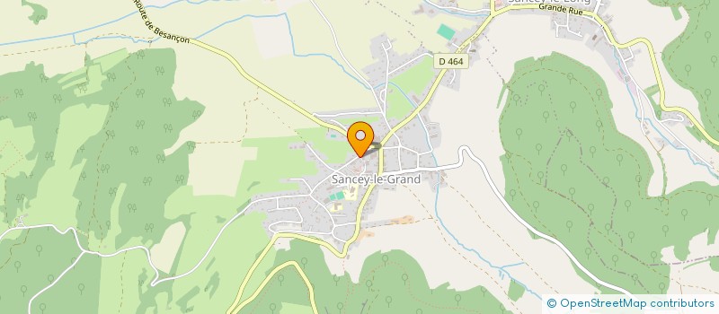 localisation de l'entreprise MONSIEUR LILIAN ROUSSEL  SANCEY