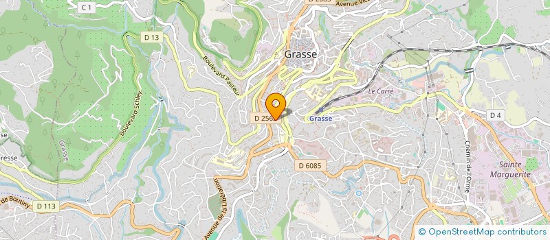 localisation de l'entreprise MONSIEUR LILIAN RUBAUDO  GRASSE