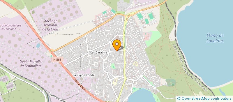 localisation de l'entreprise MONSIEUR LILIAN SABATIER  FOS-SUR-MER