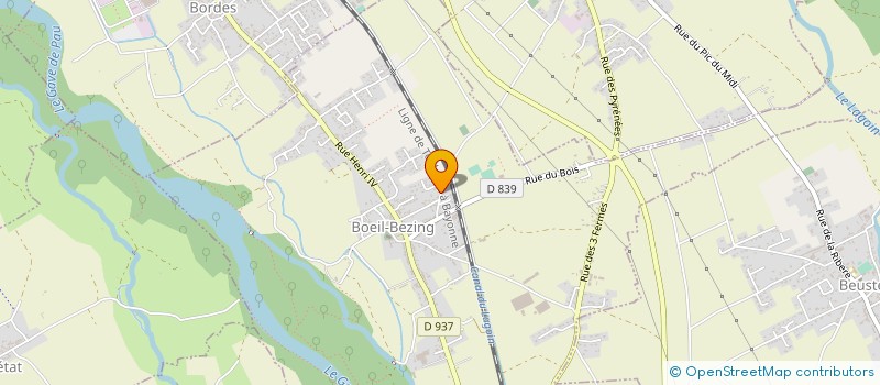 localisation de l'entreprise MONSIEUR LILIAN SOUBIELLE à ASSAT