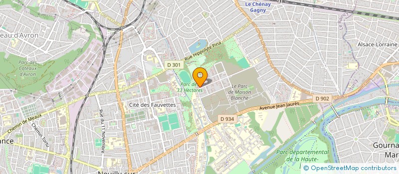 localisation de l'entreprise MONSIEUR LILIAN TAZI HNYINE à NEUILLY-SUR-MARNE
