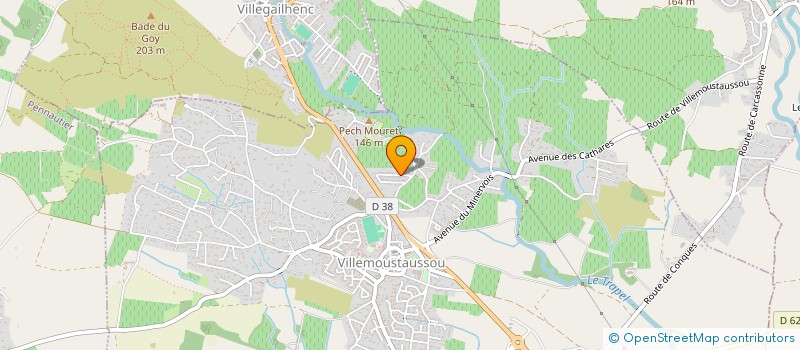 localisation de l'entreprise MONSIEUR LILIAN TIRON  VILLEMOUSTAUSSOU