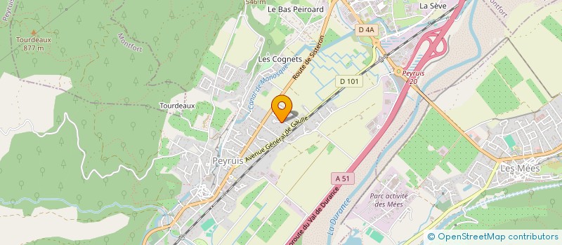 localisation de l'entreprise MONSIEUR LILIAN TOESCA à PEYRUIS