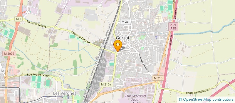 localisation de l'entreprise MONSIEUR LILIAN TORREGROSA-UJVARI  GERZAT