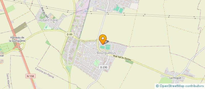 localisation de l'entreprise MONSIEUR LILIAN TOUTAIN  BOURGUEBUS