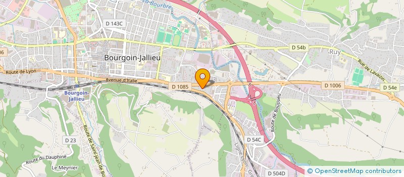 localisation de l'entreprise MONSIEUR LILIAN UNGUREANU à BOURGOIN-JALLIEU