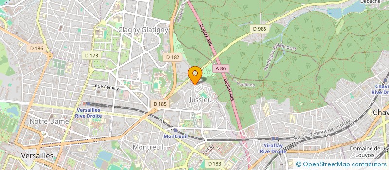 localisation de l'entreprise MONSIEUR LILIAN URSU à VERSAILLES
