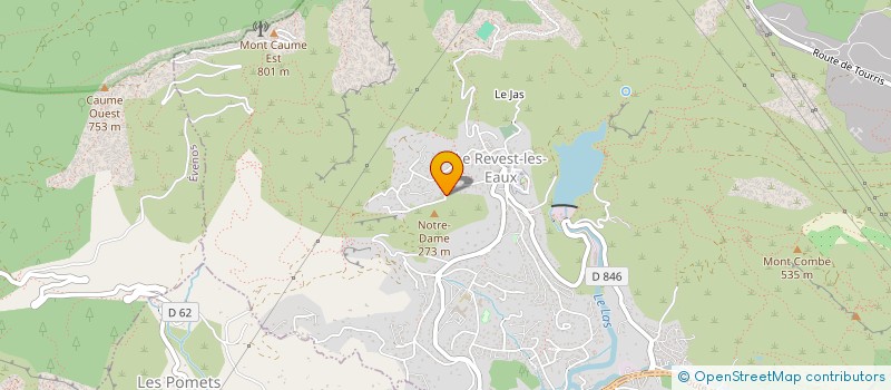 localisation de l'entreprise MONSIEUR LILIAN VILLENEUVE  LE REVEST-LES-EAUX