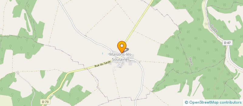 localisation de l'entreprise MONSIEUR LILIAN VINCENT  MAISONS-LES-SOULAINES