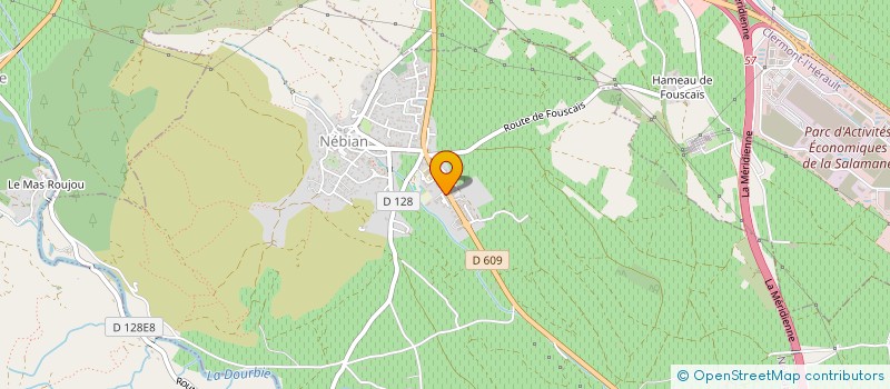 localisation de l'entreprise MONSIEUR LILIAN XEUXET  NEBIAN