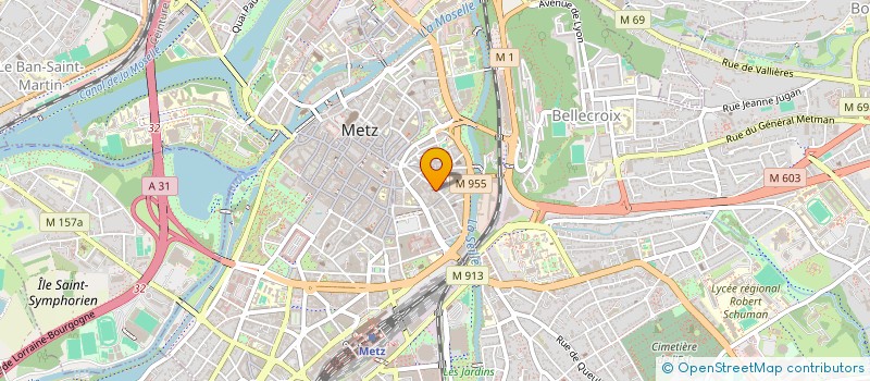 localisation de l'entreprise MONSIEUR LILLIAN COISPINE  METZ