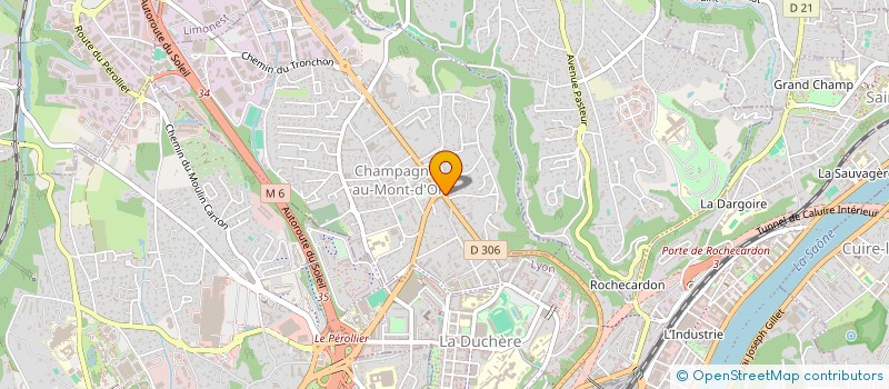 localisation de l'entreprise MONSIEUR LIM IV  CHAMPAGNE-AU-MONT-D'OR