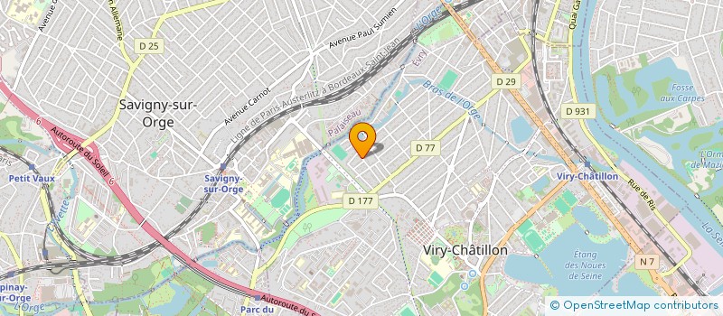 localisation de l'entreprise MONSIEUR LIMA DE MAGALHAES à VIRY-CHATILLON