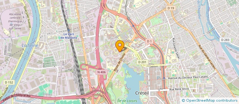 localisation de l'entreprise MONSIEUR LIMA GUIMARAES MARLOW BRANDON  CRETEIL