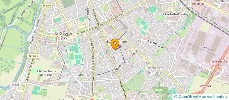 localisation de l'entreprise MONSIEUR LIMAM ECHERIF EL MEQUI à CAEN